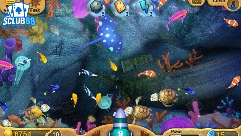 sảnh bắn cá xu vàng