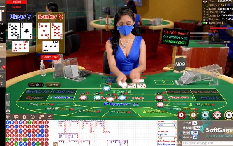 Cách đọc bài và đặt cược Baccarat