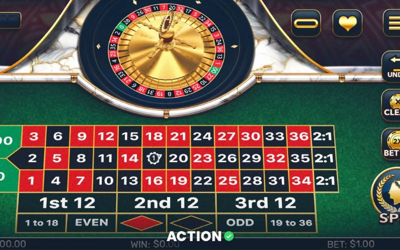 Chiến thuật Roulette hiệu quả