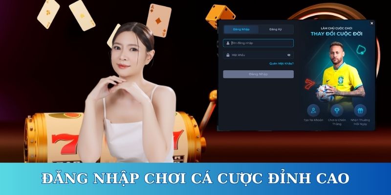 Hệ thống đăng nhập tối ưu giúp người dùng truy cập nhanh và ổn định 24/7.