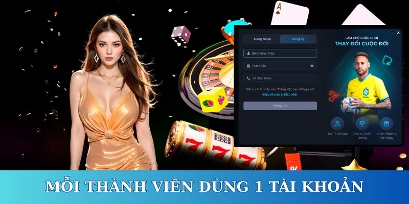 Đăng ký tài khoản mới tại SCLUB88
