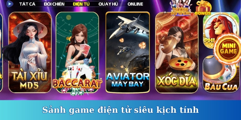 Sảnh game bài, live casino đa dạng trò chơi