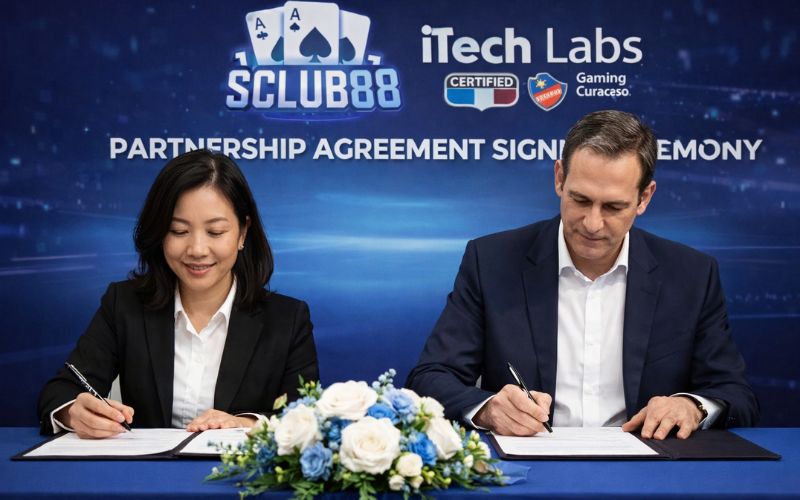 Lễ ký kết hợp tác ra mắt nhà cái Sclub88